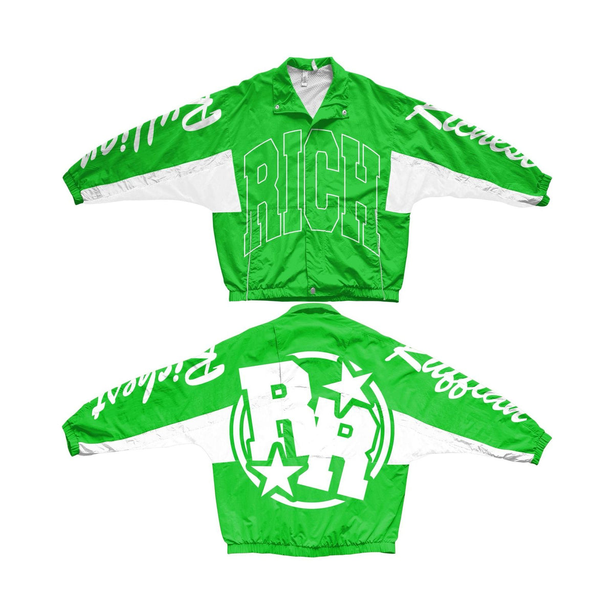 "Slime Green" RR Windbreaker Jacket