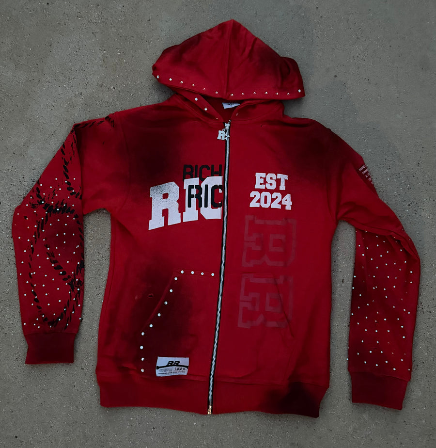 Red “Mind of a Maniac” RR Jacket